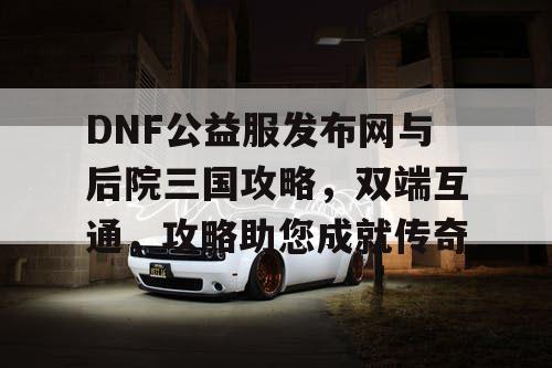 DNF公益服发布网与后院三国攻略，双端互通，攻略助您成就传奇